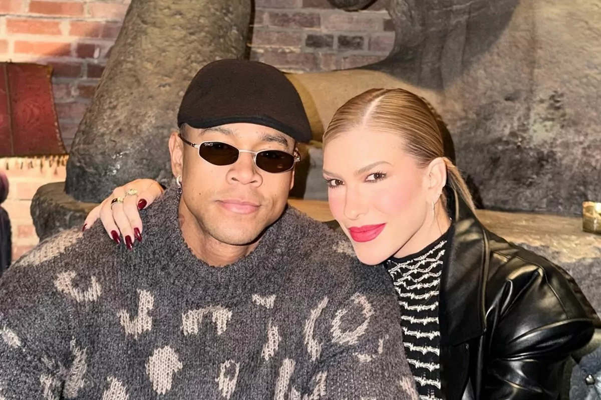 Léo Santana revela que sente os sintomas da gravidez de Lore Improta