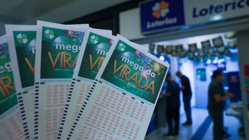 Sorteadas as seis dezenas da Mega da Virada: 09-13- 21-32-33-59