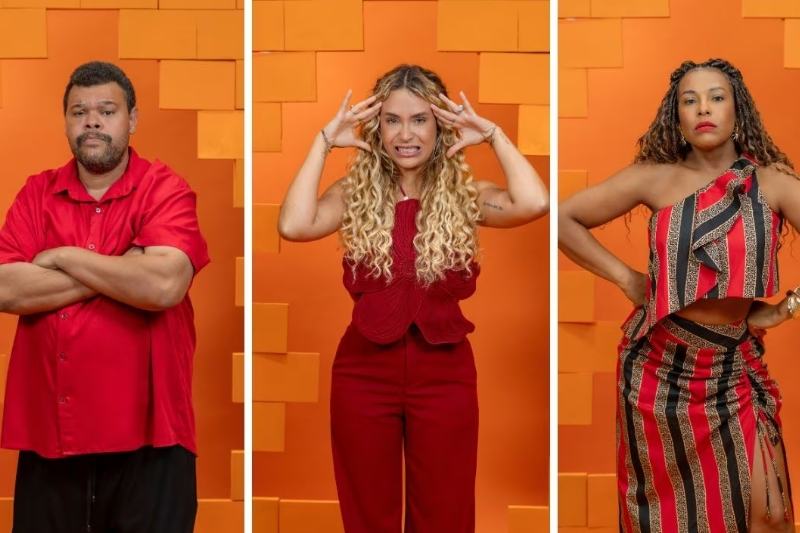 Babu Santana, Sarah Andrade e Sol Vega estão no 4º Paredão do BBB 26