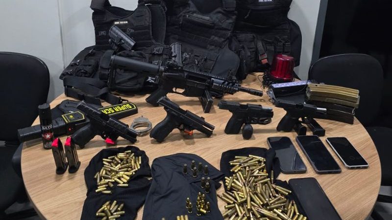 Três policiais militares são presos suspeitos de tentar roubar drogas no Rio Negro