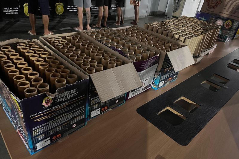 Polícia prende 37 adultos e apreende 5 adolescentes por apologia ao crime no AM