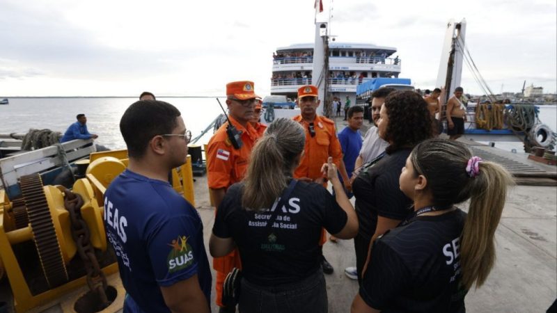 Governo do Amazonas monta força-tarefa para resgate de vítimas de naufrágio de embarcação