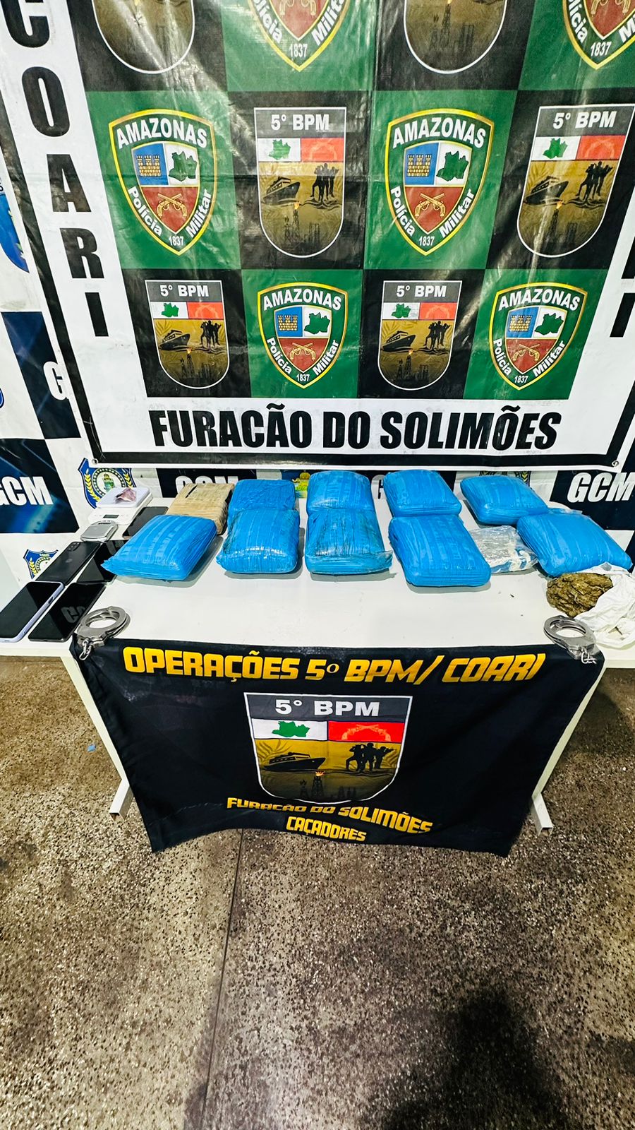 PMAM prende homem com mais de 12 quilos de maconha no município de Coari