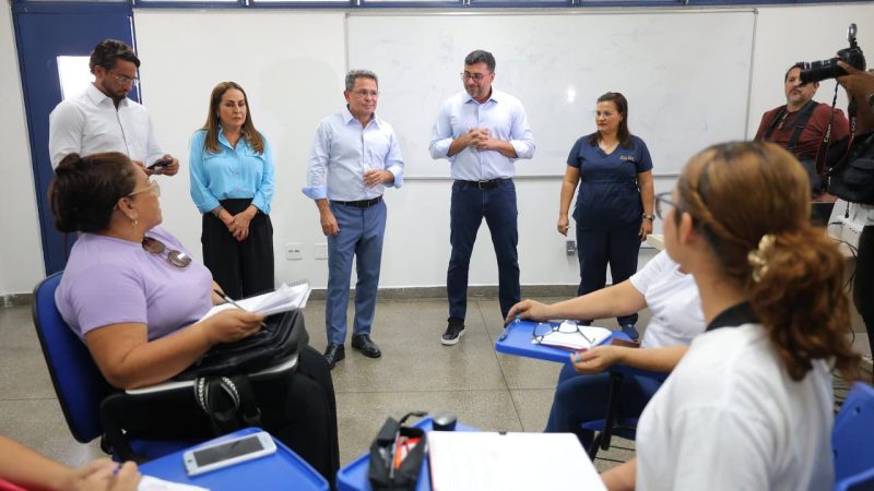 Governador Wilson Lima abre ano letivo do Cetam com mais de 7,6 mil novos alunos na capital