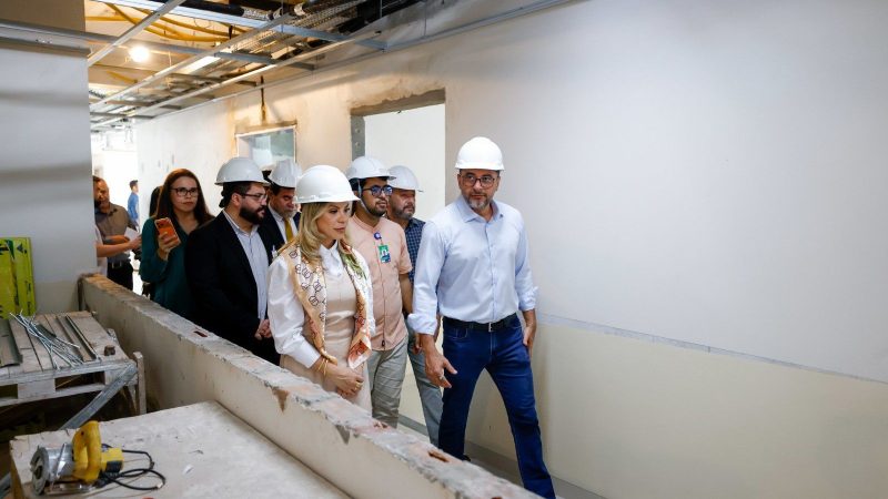 Governador Wilson Lima vistoria etapa final das obras do Hospital-Dia e Policlínica do Complexo Hospitalar Sul0