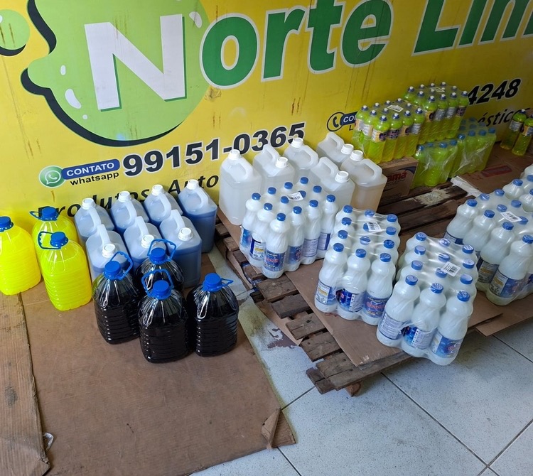 Loja de produtos de limpeza é fechada em Manaus por venda de itens falsificados