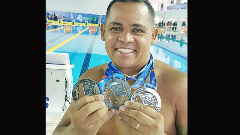 Ex-nadador paralímpico Adriano Lima morre aos 52 anos em Natal
