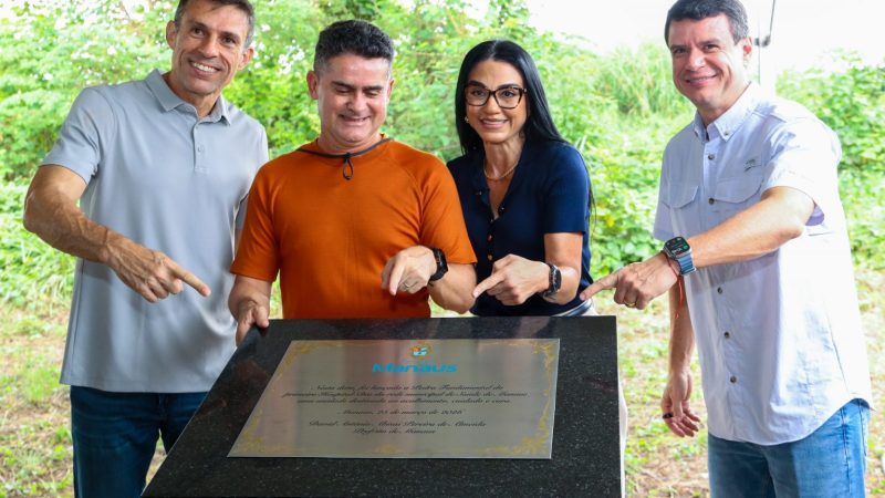 Prefeito David Almeida lança pedra fundamental do primeiro Hospital-Dia de Manaus e inicia nova etapa da saúde com foco na redução de filas