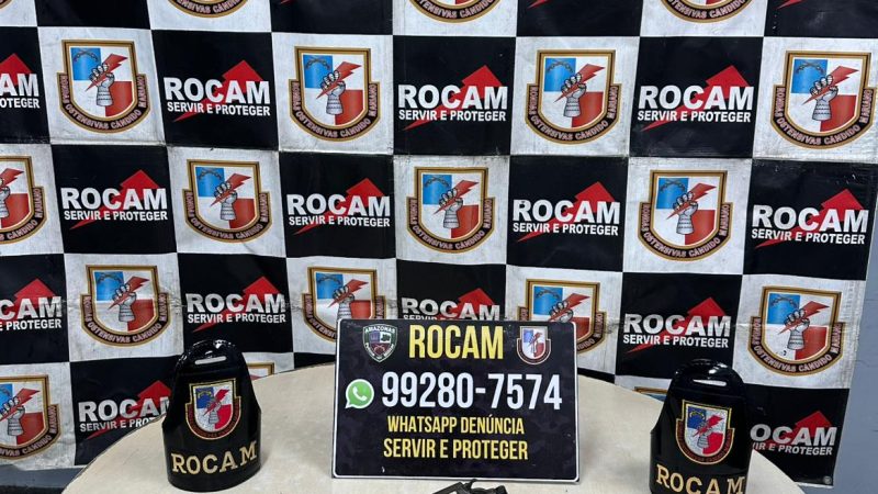 Polícia Militar do Amazonas apreende arma de fogo na zona leste de Manaus