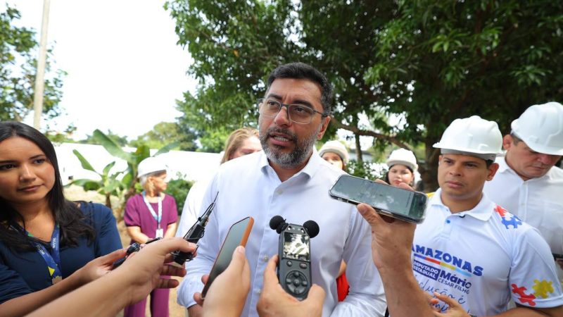 Governador Wilson Lima vistoria obras do terceiro Caic TEA que será entregue pelo Estado