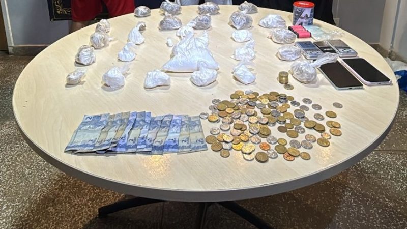 Polícia Militar do Amazonas prende trio com 30 porções de drogas na zona centro-oeste