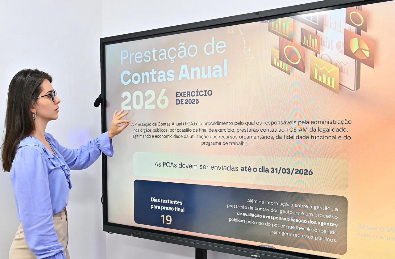 Faltando menos de 20 dias para o fim do prazo, 363 prestações de contas ainda não foram enviadas ao TCE-AM