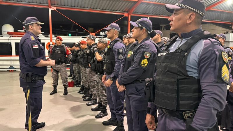 Lançamento Parintins 2026: PMAM envia efetivo para reforçar segurança na Ilha Tupinambarana
