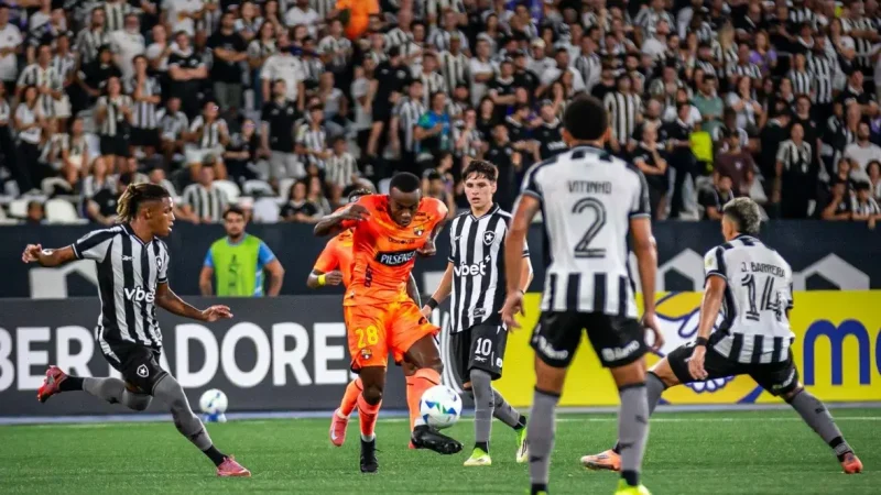 Botafogo cai para o Barcelona e fica fora da Libertadores