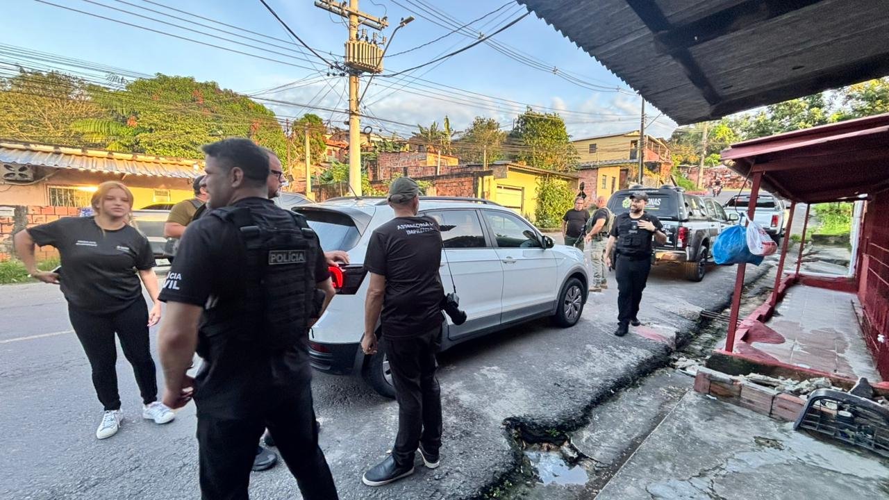 Operação mira condenados por estupro e mobiliza polícia na zona norte de Manaus