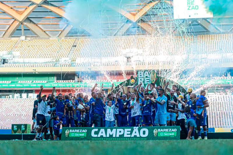 Nacional é campeão do 2º turno e fará final do Barezão com o Amazonas FC