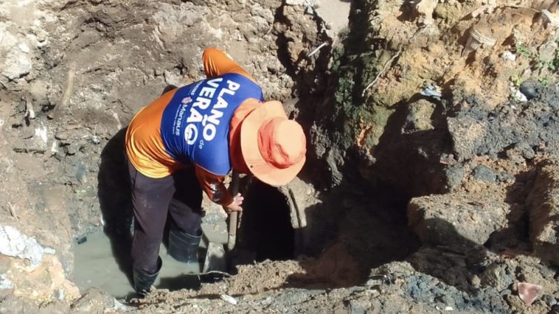 Prefeitura de Manaus realiza reparos em drenagem no bairro Armando Mendes, zona Leste