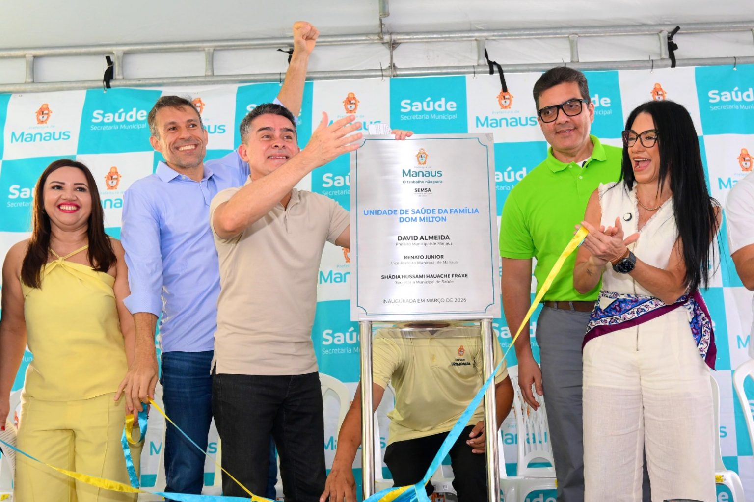 Prefeito David Almeida inaugura unidade que triplica atendimento e posiciona Manaus como referência em atenção básica no SUS