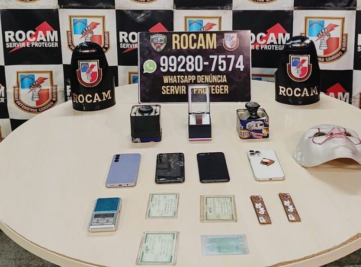 Casal é preso suspeito de roubo de produtos avaliados em R$ 10 mil em loja de Manaus
