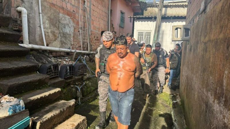 Homem suspeito de tráfico de drogas em Manaus é preso na Operação Pé na Porta