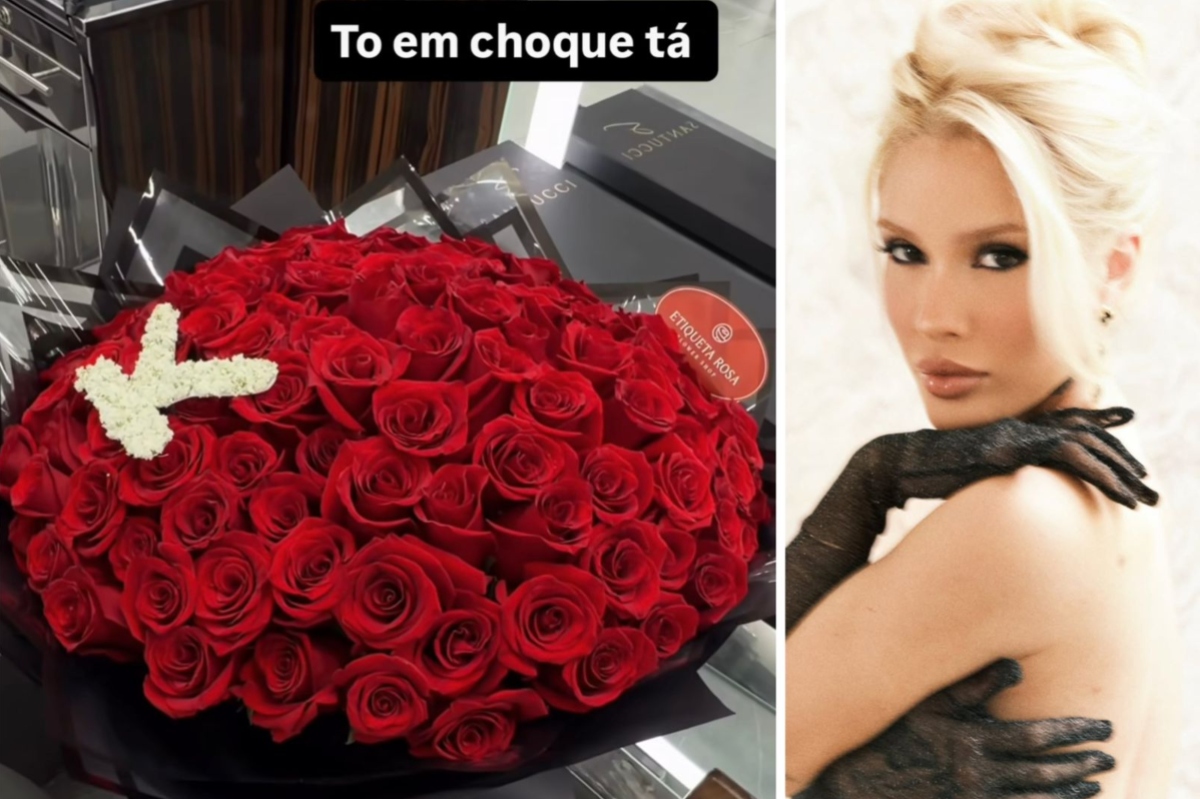 Karoline Lima recebe flores misteriosas e reage: ‘Estou em choque’