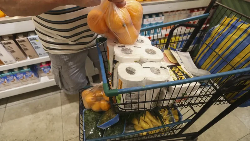 Prévia da inflação de março fica em 0,44%, pressionada por alimentos