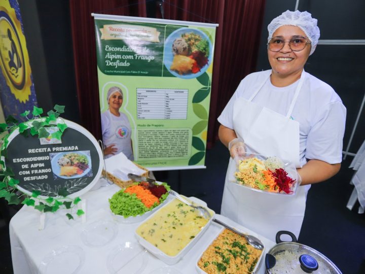 Três unidades de ensino da Prefeitura de Manaus avançam para fase final em concurso nacional de Melhores Receitas de Alimentação Escolar