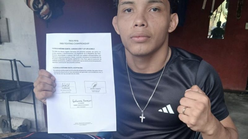 Atleta de Manaus participa de luta internacional de UFC no Peru nesta quarta-feira