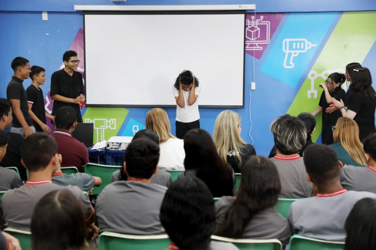 Escola na zona norte de Manaus promove ação de conscientização e combate ao bullying