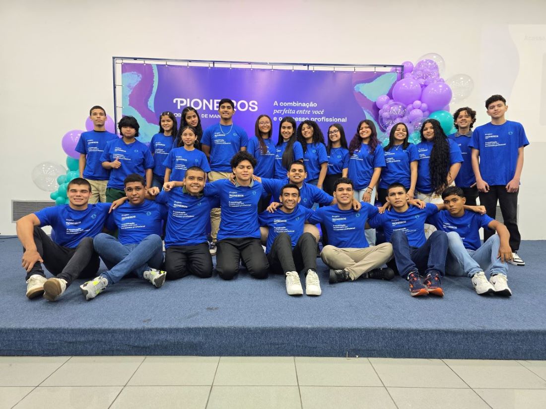 Águas de Manaus divulga lista de estudantes selecionados para 8a edição do programa Pioneiros