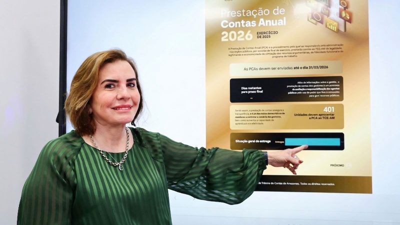 Marco histórico: pela primeira vez, TCE-AM recebe 100% das prestações de contas dentro do prazo