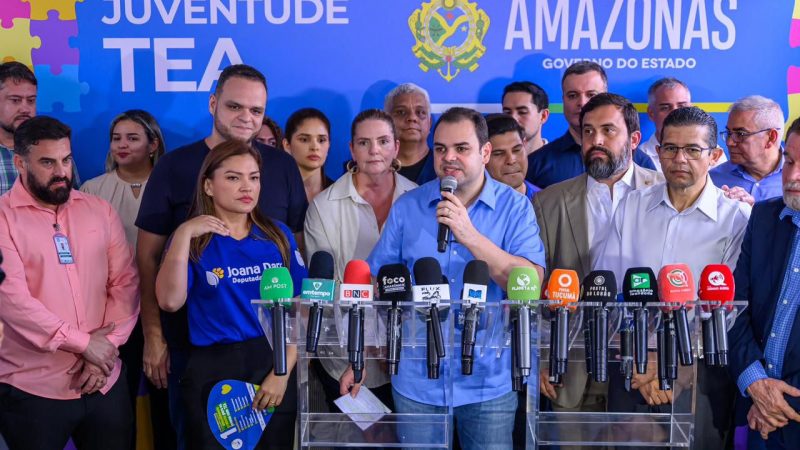 Governador interino Roberto Cidade inaugura Centro de Atenção Integral Juventude TEA, em Manaus