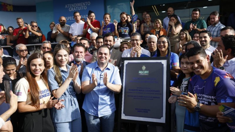 Governador interino Roberto Cidade inaugura Centro de Atenção Integral Juventude TEA, em Manaus