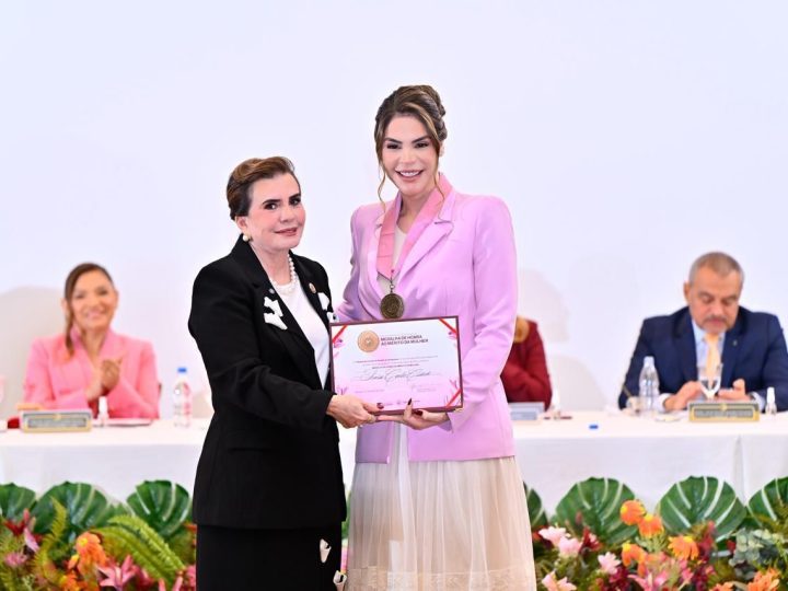 Primeira-dama Thaisa Cidade recebe honraria do TCE-AM em reconhecimento à atuação em favor das mulheres