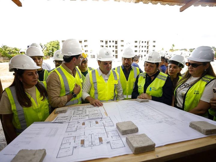 Amazonas Meu Lar: governador interino Roberto Cidade acompanha avanço das obras no Residencial Tarumã