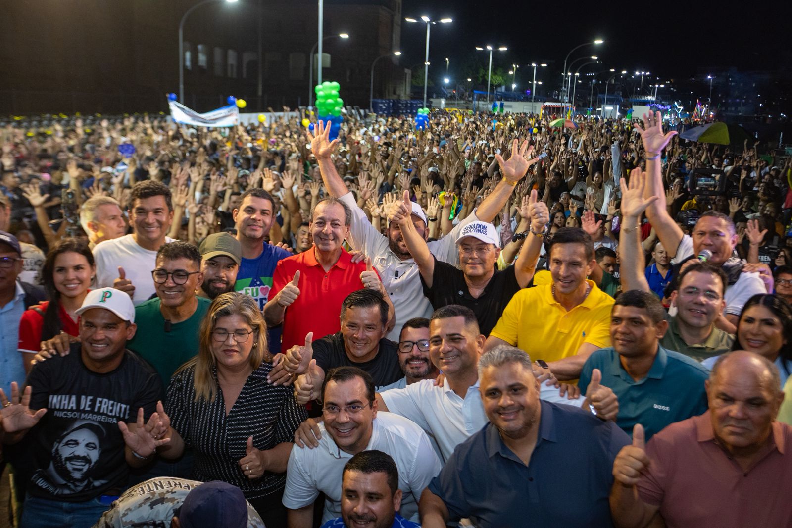 Omar Aziz entrega obras estruturantes e demonstra força no interior do Amazonas