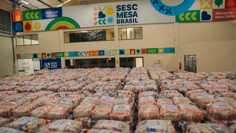 Sesc Mesa Brasil abre cadastro para instituições sociais interessadas em doações de alimentos no Amazonas
