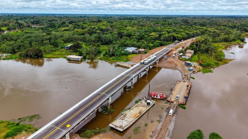 Após testes e certificação, ponte do Autaz Mirim é liberada para o tráfego na BR-319
