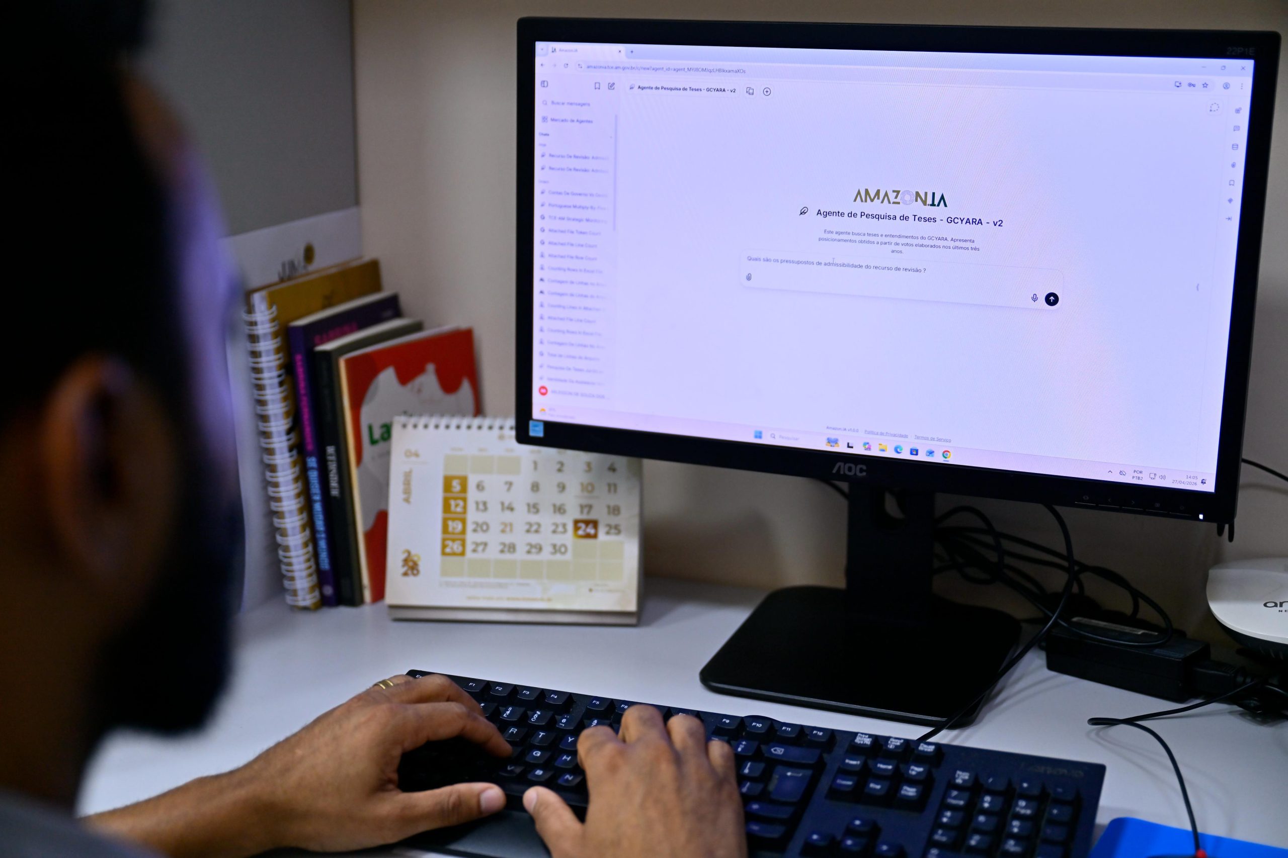 TCE-AM implanta ferramenta de IA para agilizar pesquisa de teses e apoiar elaboração de votos e pareceres