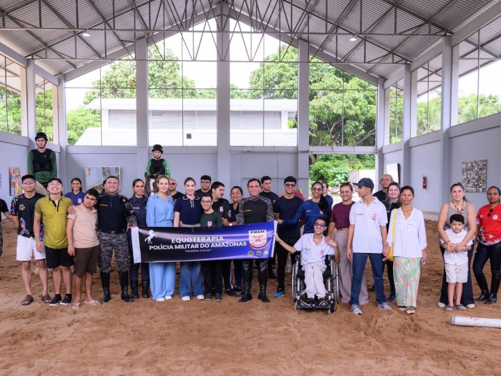 Café na Equoterapia’ encerra programação do Abril Azul da Polícia Militar, com acolhimento a mães atípicas em Manaus