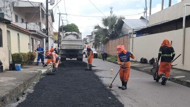 Prefeitura de Manaus intensifica recuperação viária no bairro Cidade Nova e garante mais mobilidade, segurança e qualidade de vida à população