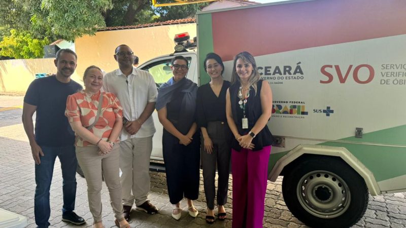 Equipe de saúde da Prefeitura de Manaus faz visita técnica ao Serviço de Verificação de Óbitos do Ceará