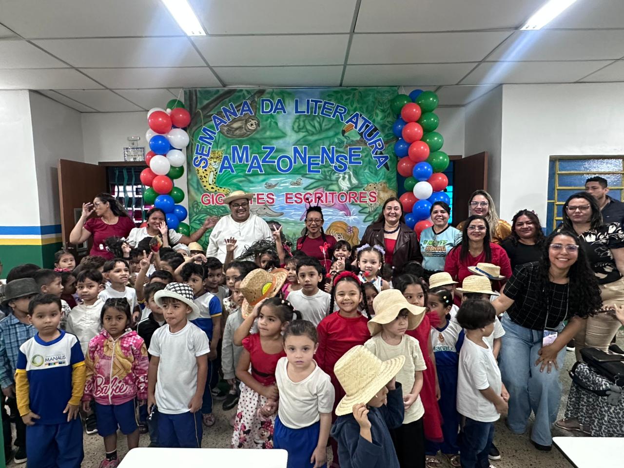 Cmei da Prefeitura de Manaus encerra atividades da ‘Semana de Literatura Amazonense’ com temática ambiental