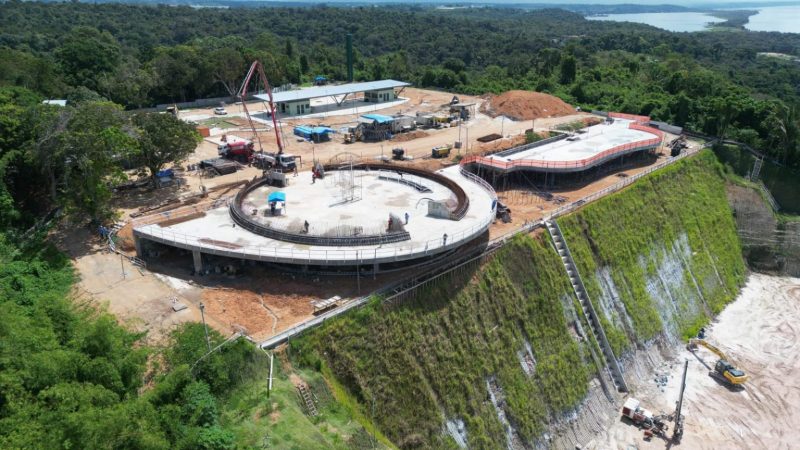 Prefeitura de Manaus avança em obras de engenharia e na Oca Niemeyer no parque Encontro das Águas Rosa Almeida