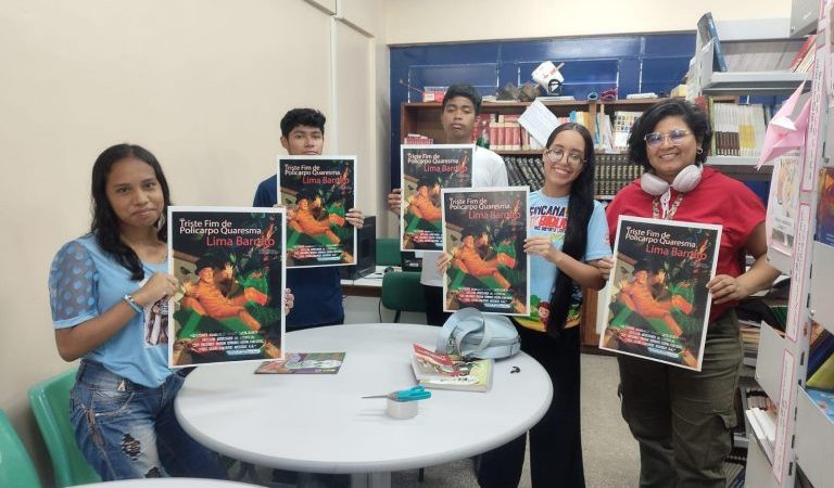 Governo do Amazonas apoia projeto que transforma obras literárias em arte visual e estimula a leitura