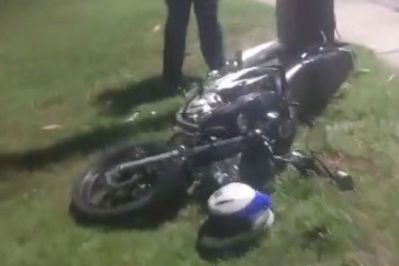 Piloto de moto e passageira morrem em acidente na Avenida das Torres