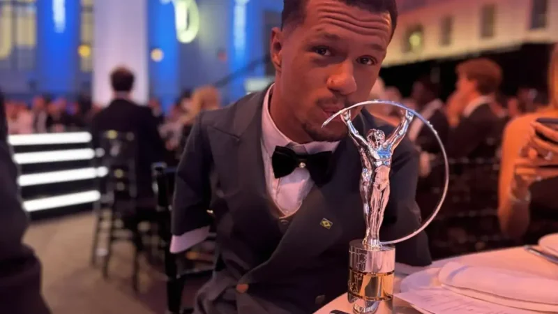 Gabriel Araújo conquista Laureus, maior premiação do esporte mundial