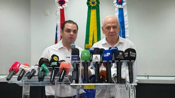 Movimentação na ALEAM: chapa com Roberto Cidade e Serafim Corrêa é protocolada para disputa ao Governo do Amazonas