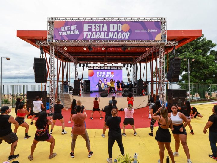 Festa do Trabalhador na Ponta Negra une lazer, empreendedorismo e valorização aos trabalhadores