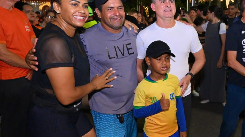 David Almeida participa do “Corre de Quinta” e destaca adesão ao esporte em Manaus